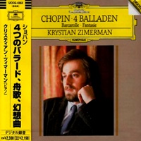 Deutsche Grammophon Japan : Zimerman - Chopin Ballades, Barcarolle, Fantasie